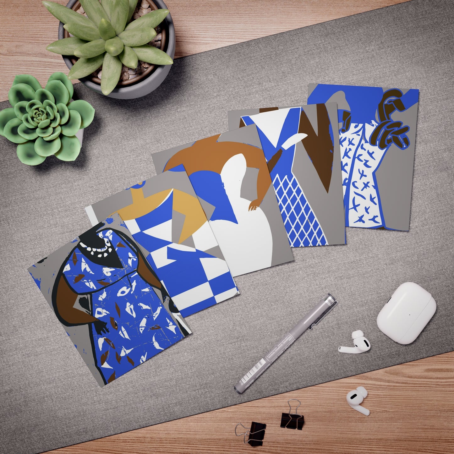 Zeta Phi Beta Greeting Cards