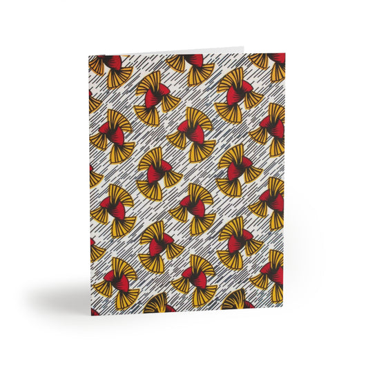 African Print Greeting Cards