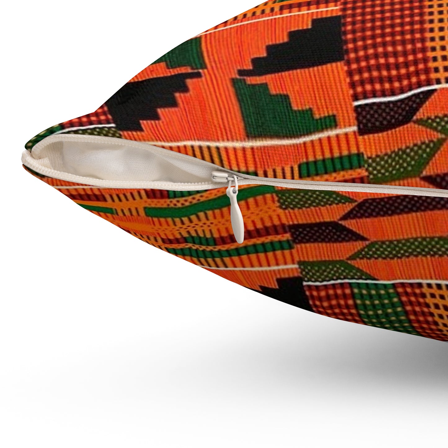 Kente Cloth Print Pillow