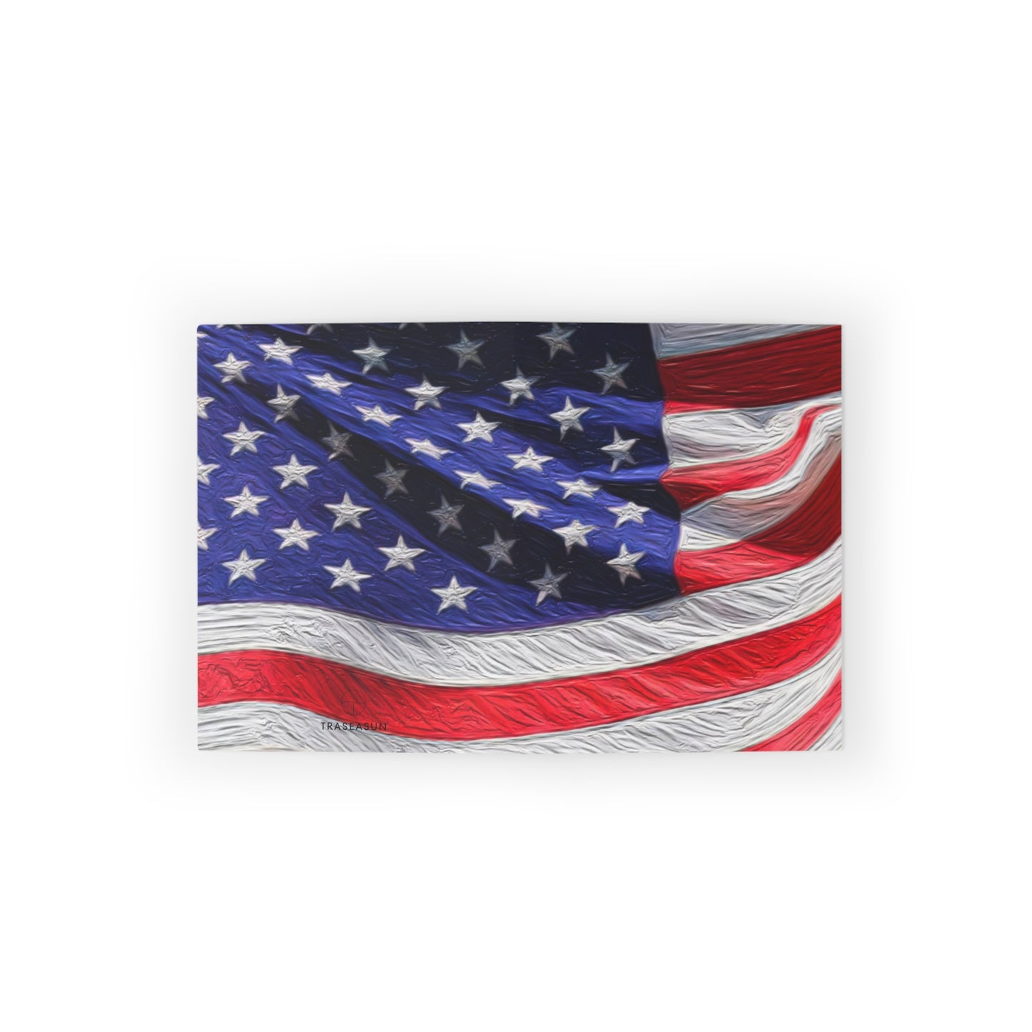 USA Flag Greeting Cards