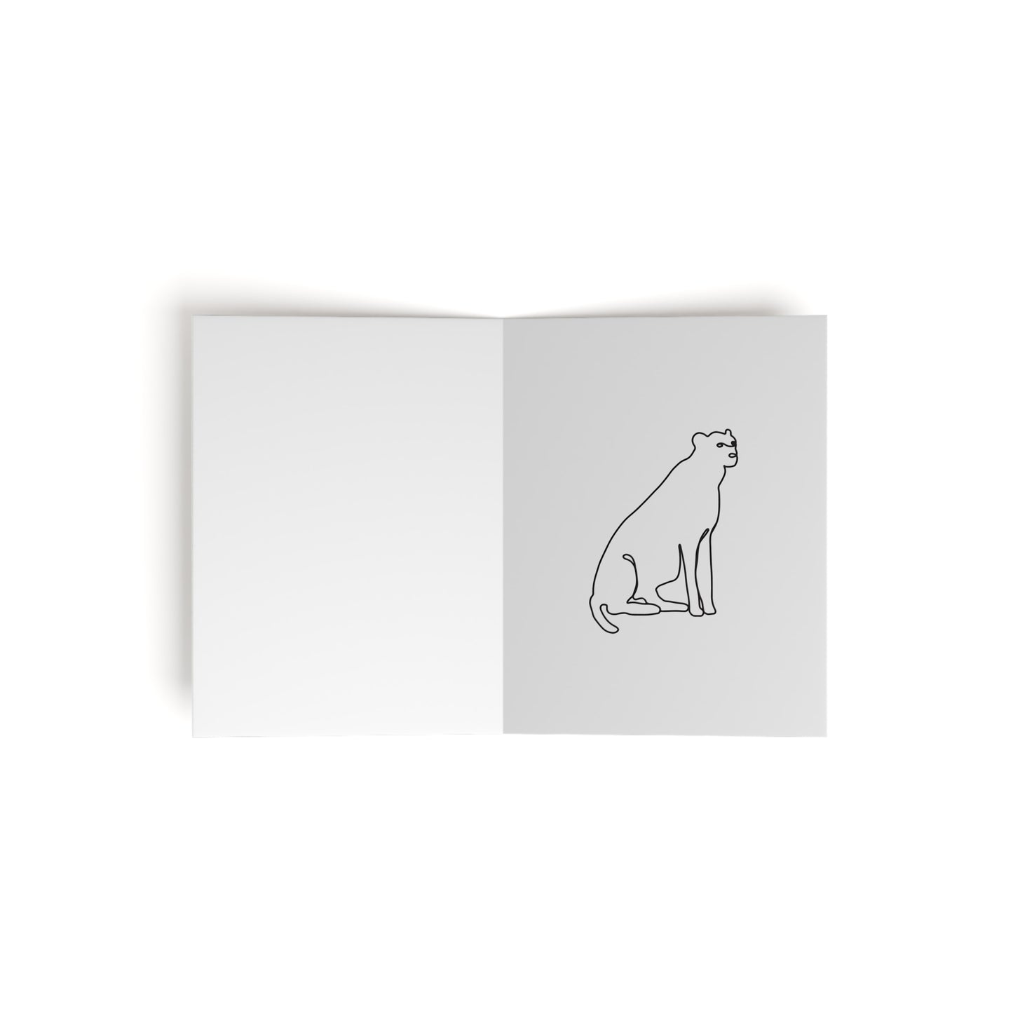 Jaguar Animal Print Greeting Cards