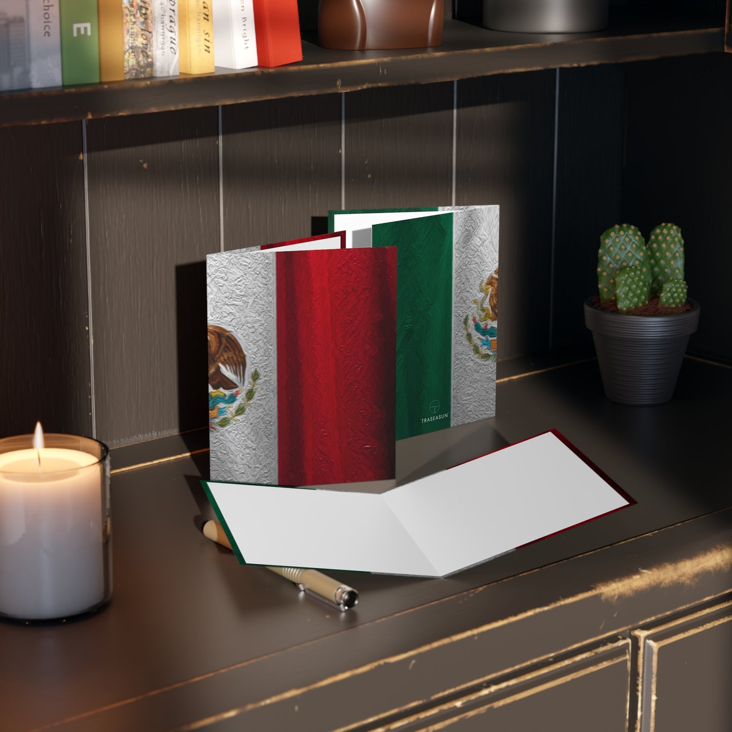 Mexico Flag Greeting Cards