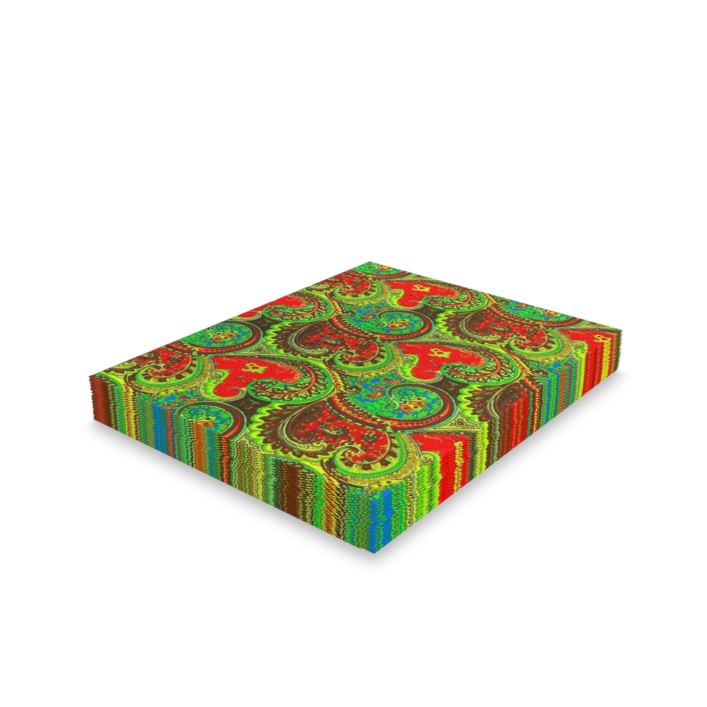 African Print Greeting Cards