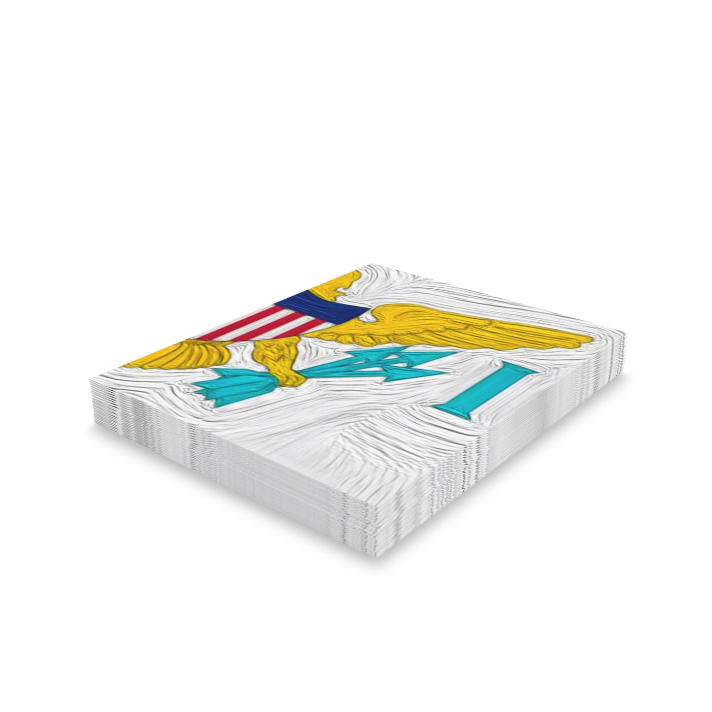 US Virgin Islands Flag Greeting Cards