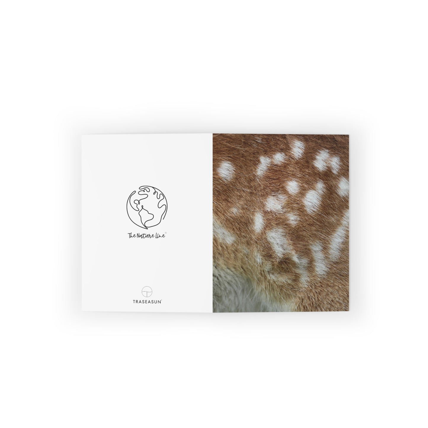 Deer Animal Print Greeting Cards