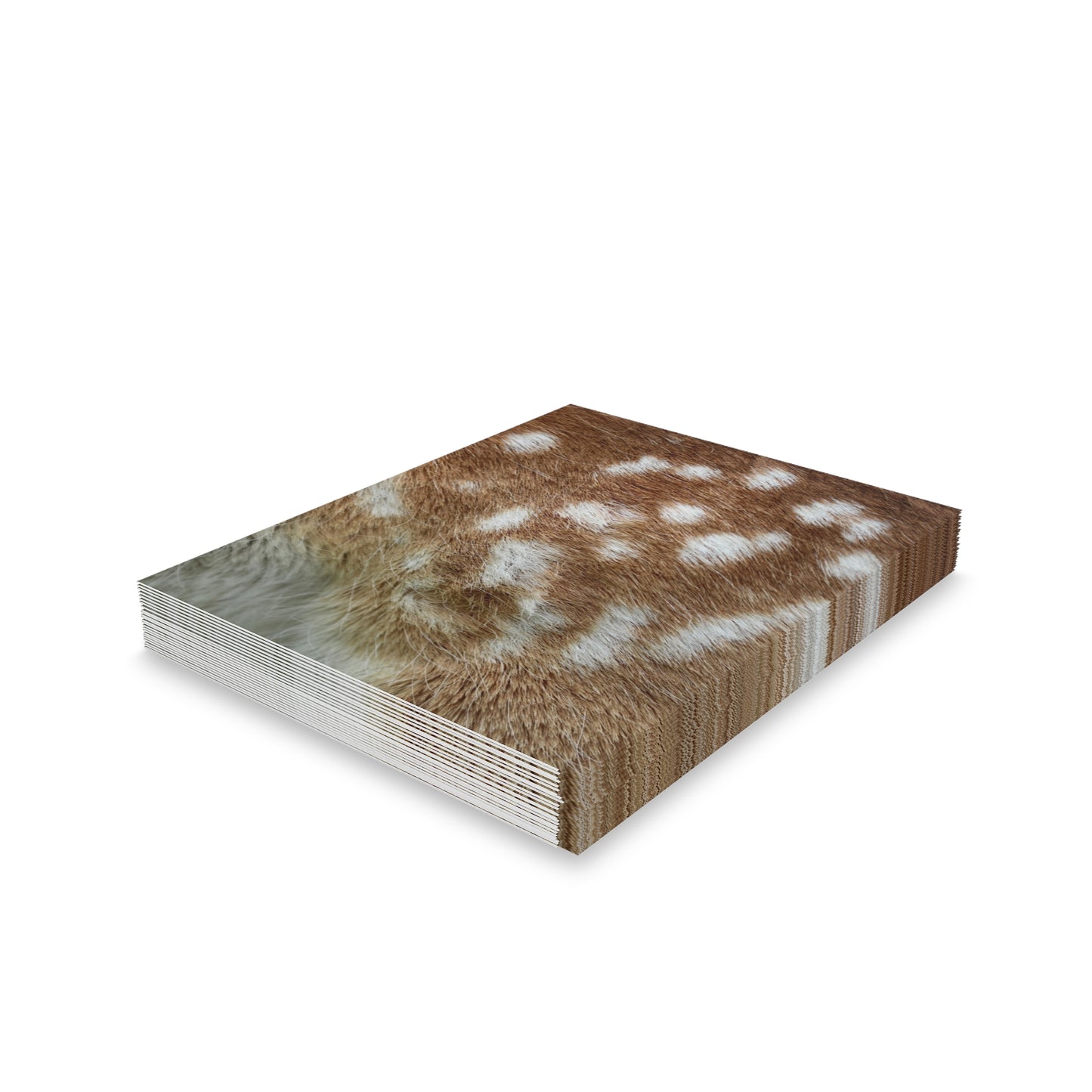 Deer Animal Print Greeting Cards