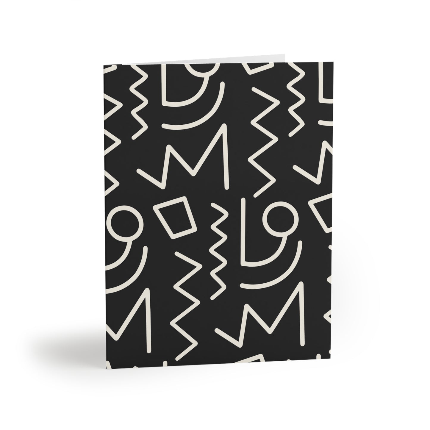 African Print Greeting Cards