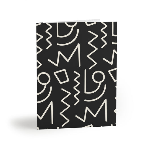 African Print Greeting Cards