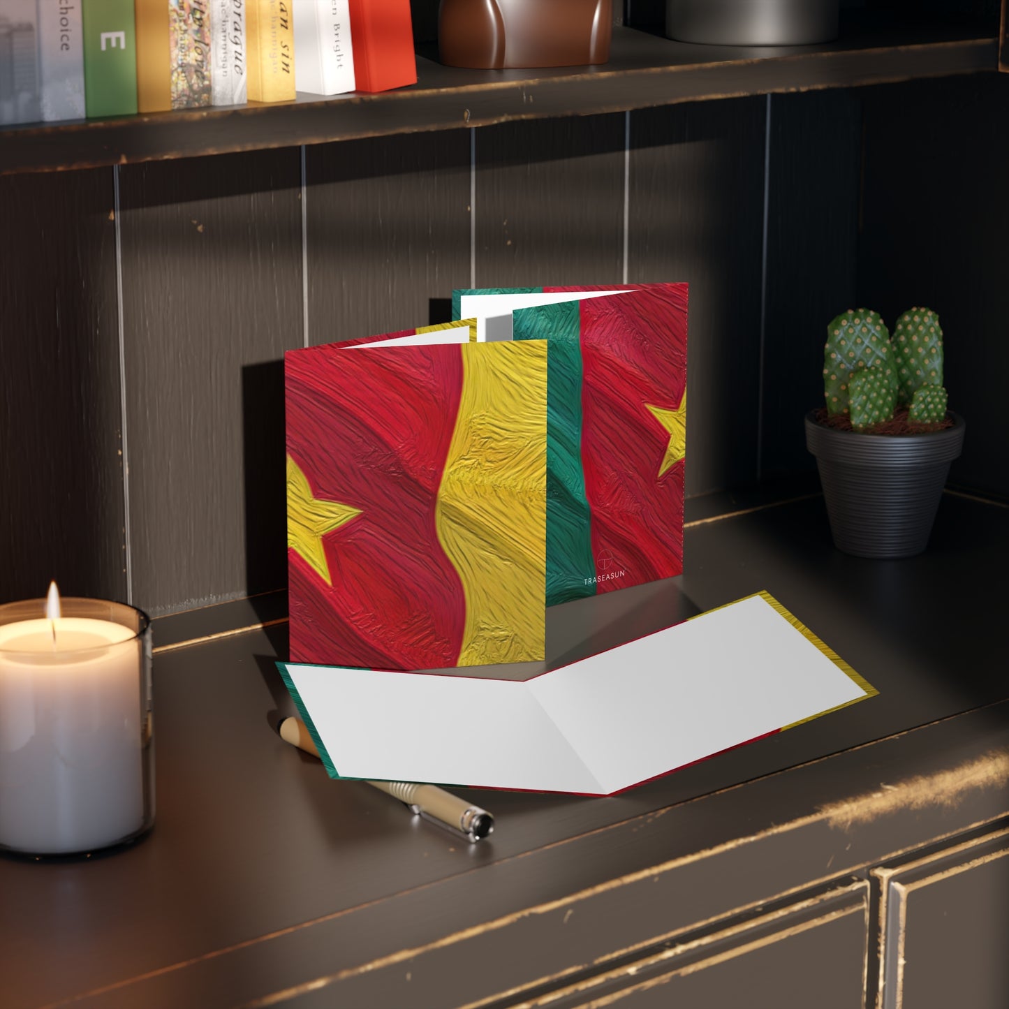 Cameroon Flag Greeting Cards