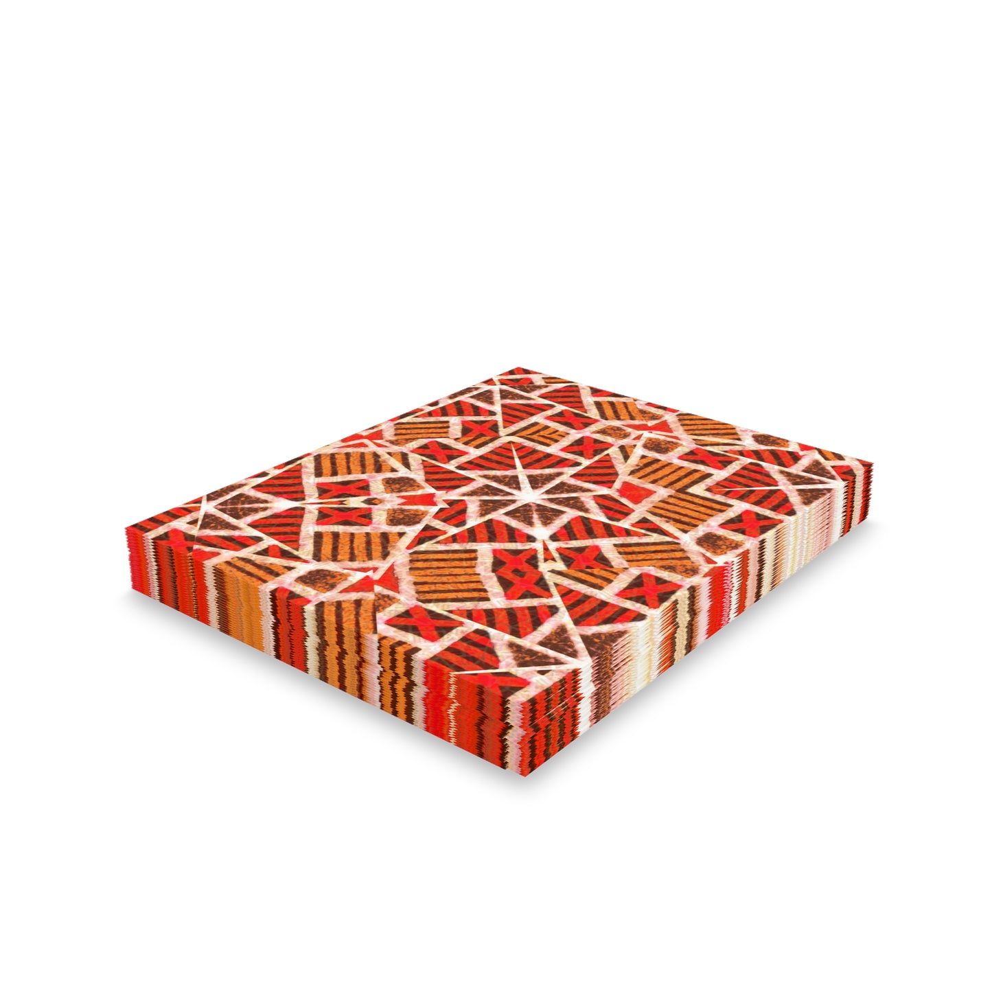 African Print Greeting Cards