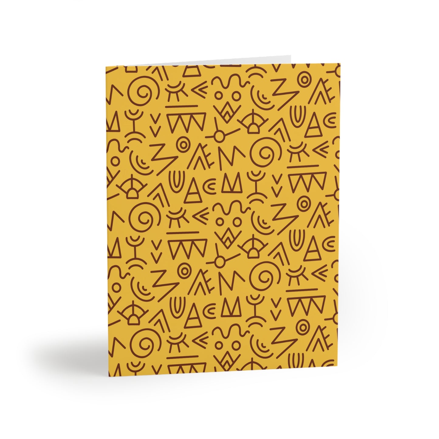 African Print Greeting Cards
