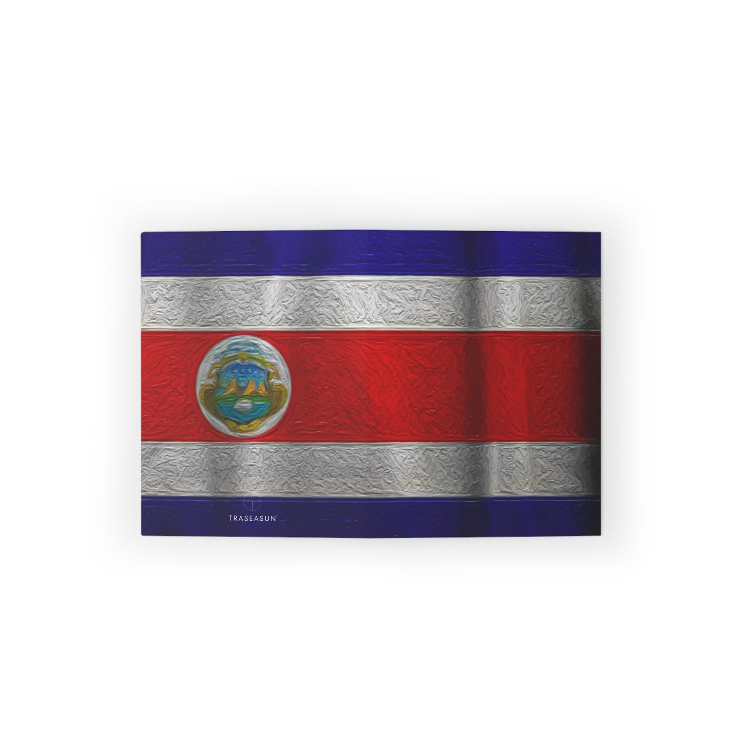 Costa Rica Flag Greeting Cards