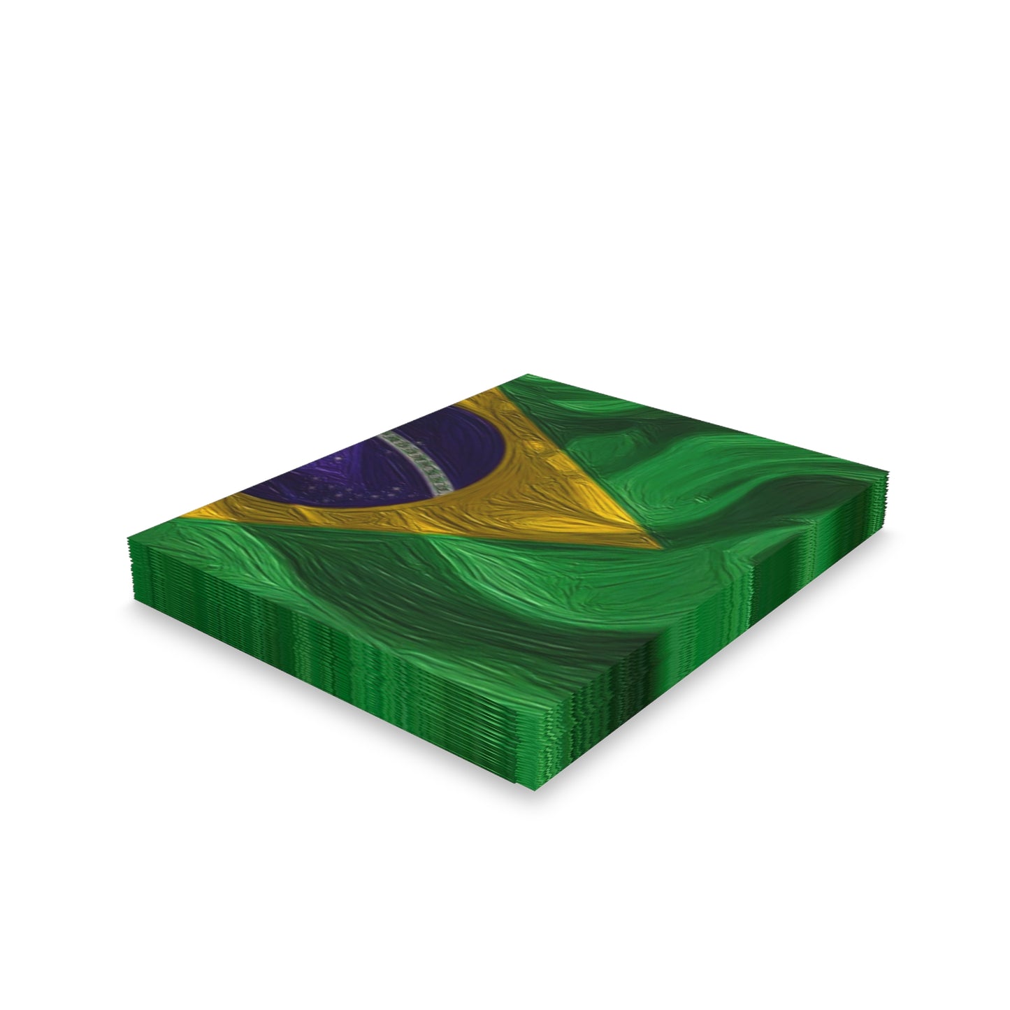 Brazil Flag Greeting Cards