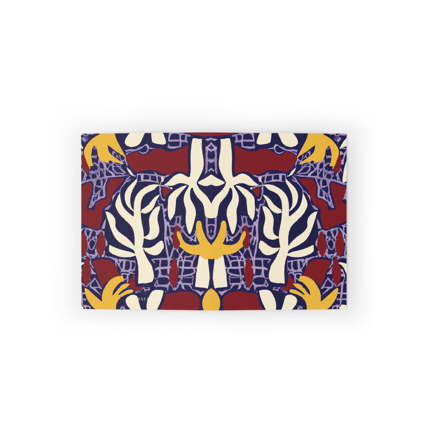 African Print Greeting Cards