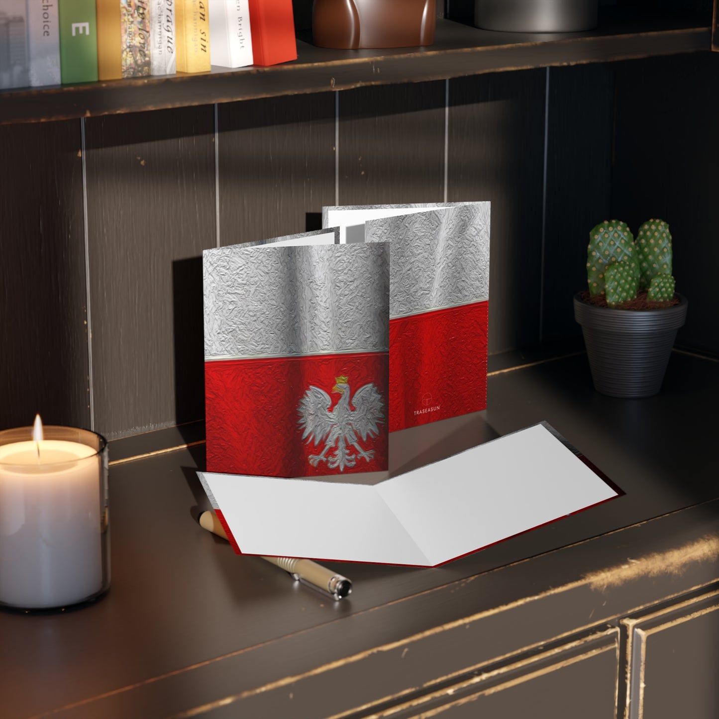 Poland Flag Greeting Cards