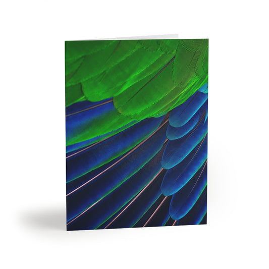 Parrot Animal Print Greeting Cards