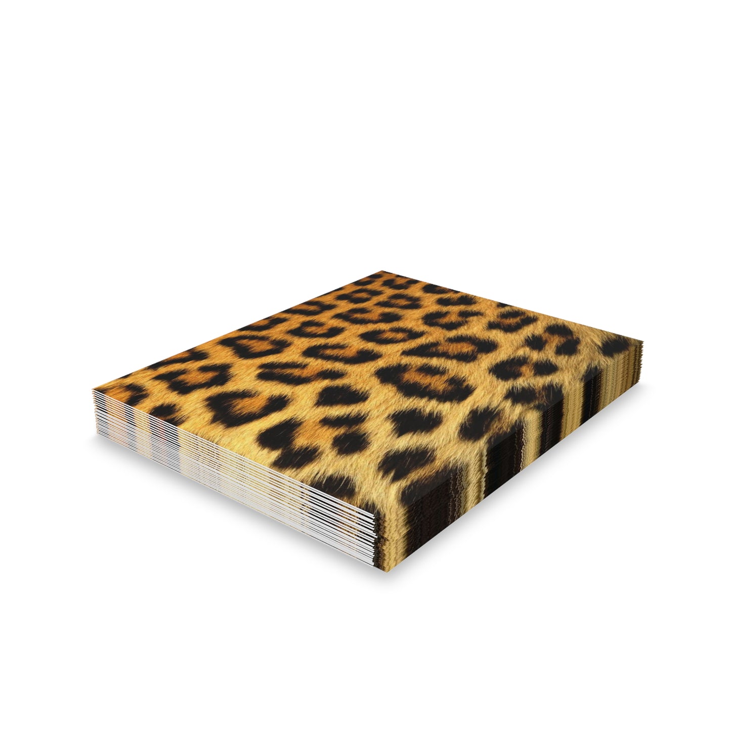 Leopard Animal Print Greeting Cards