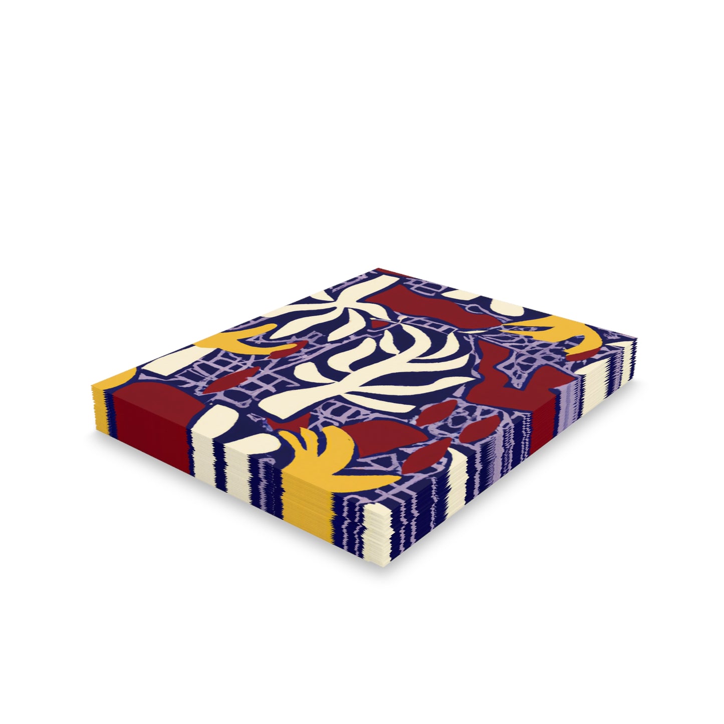 African Print Greeting Cards