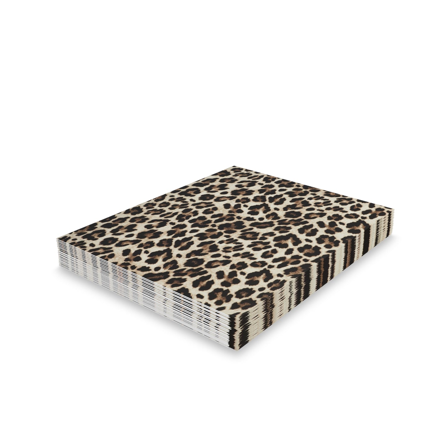 Leopard Animal Print Greeting Cards