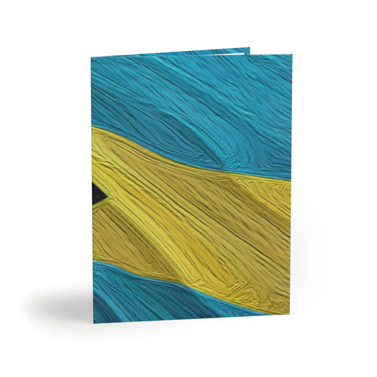 Bahamas Flag Greeting Cards