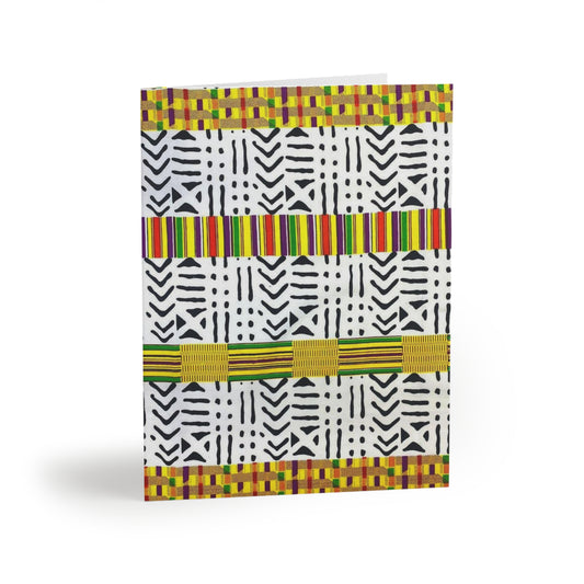 African Print Greeting Cards