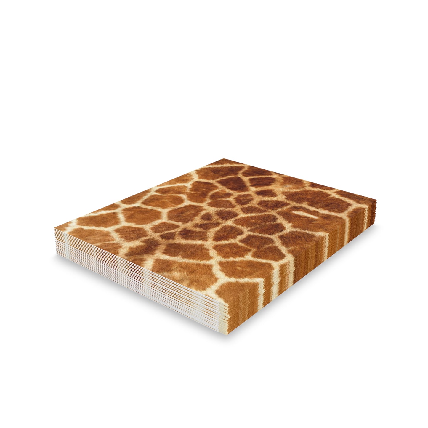 Giraffe Animal Print Greeting Cards