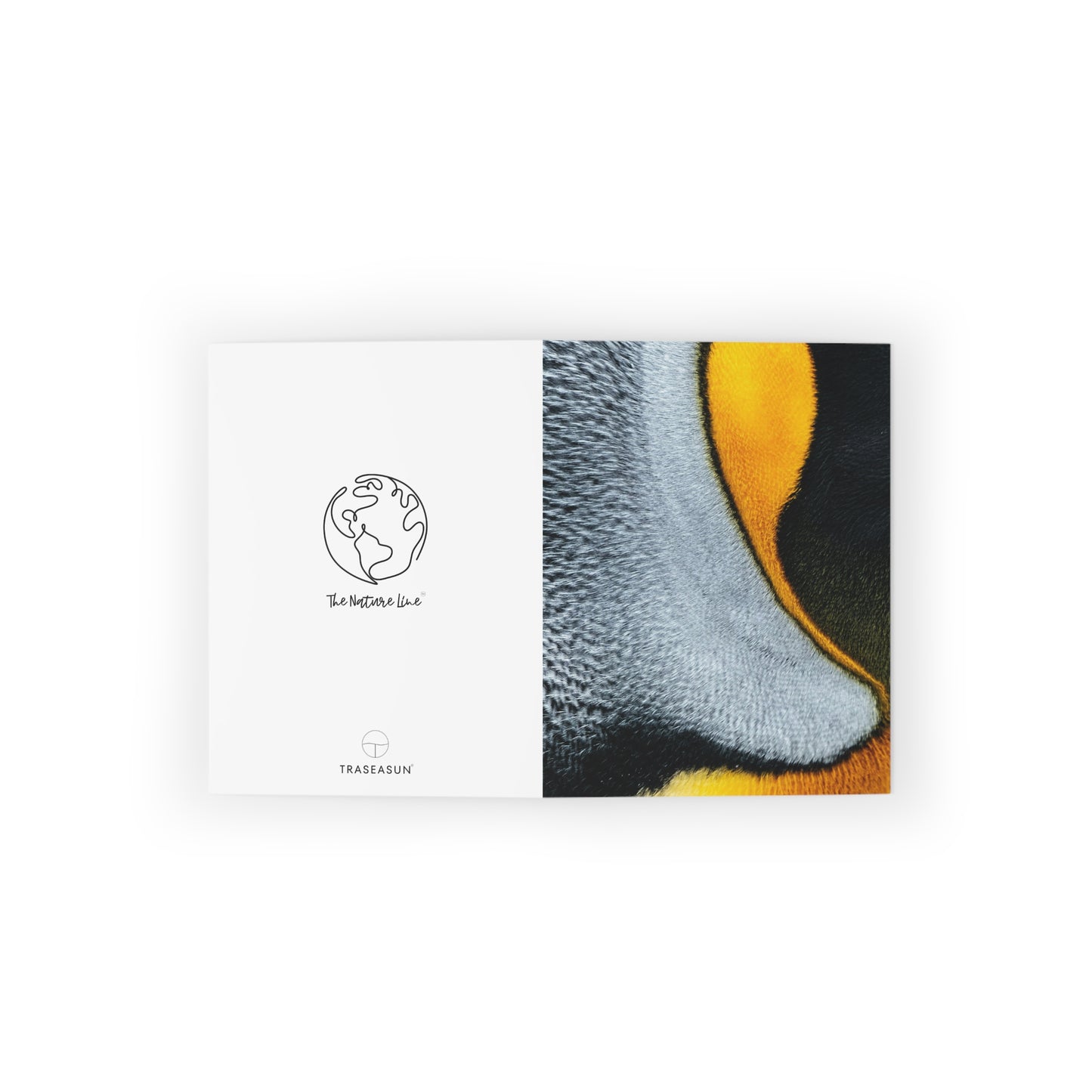 Penguin Animal Print Greeting Cards