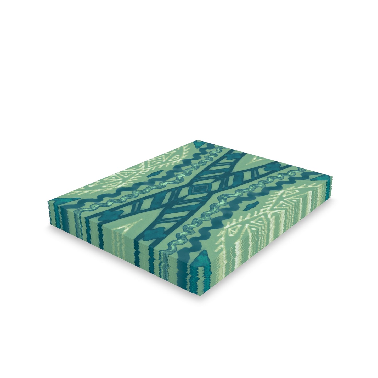 African Print Greeting Cards