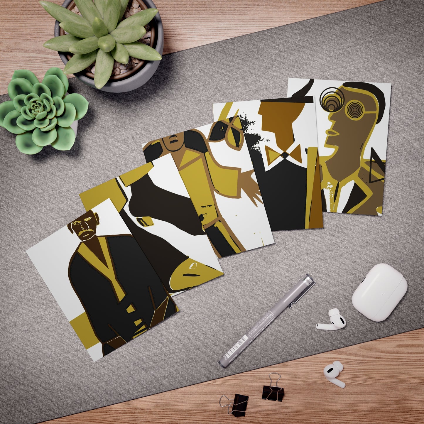 Alpha Phi Alpha Greeting Cards