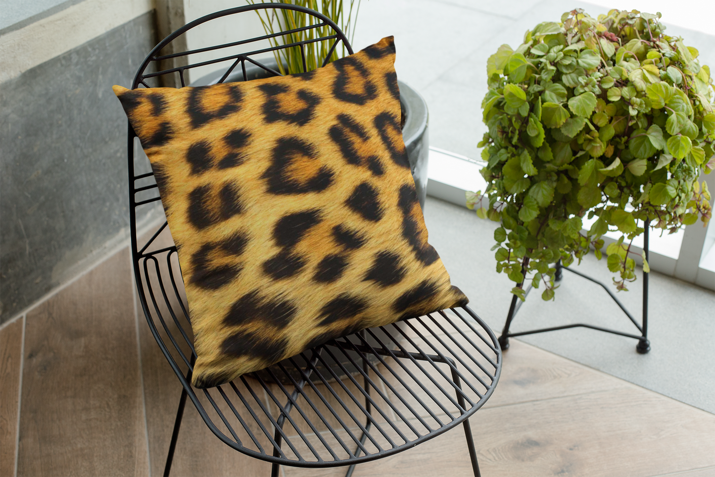 Leopard Print Pillow