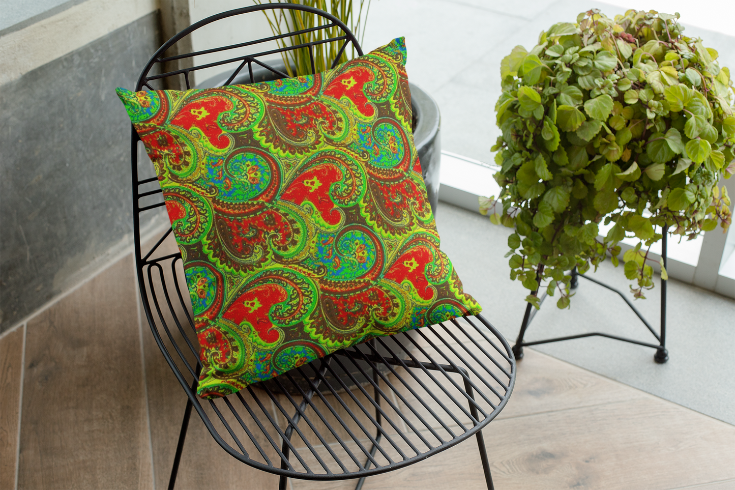 African Print Pillow