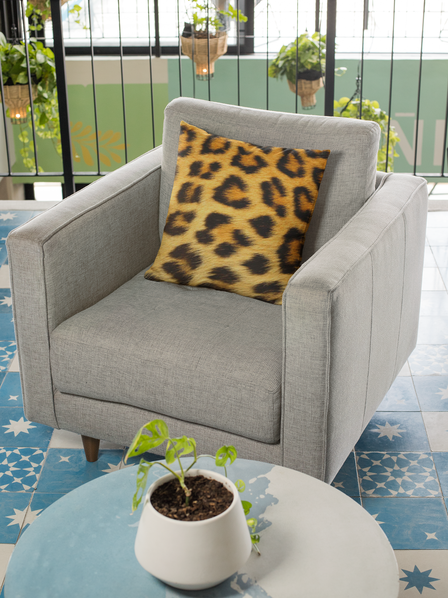 Leopard Print Pillow