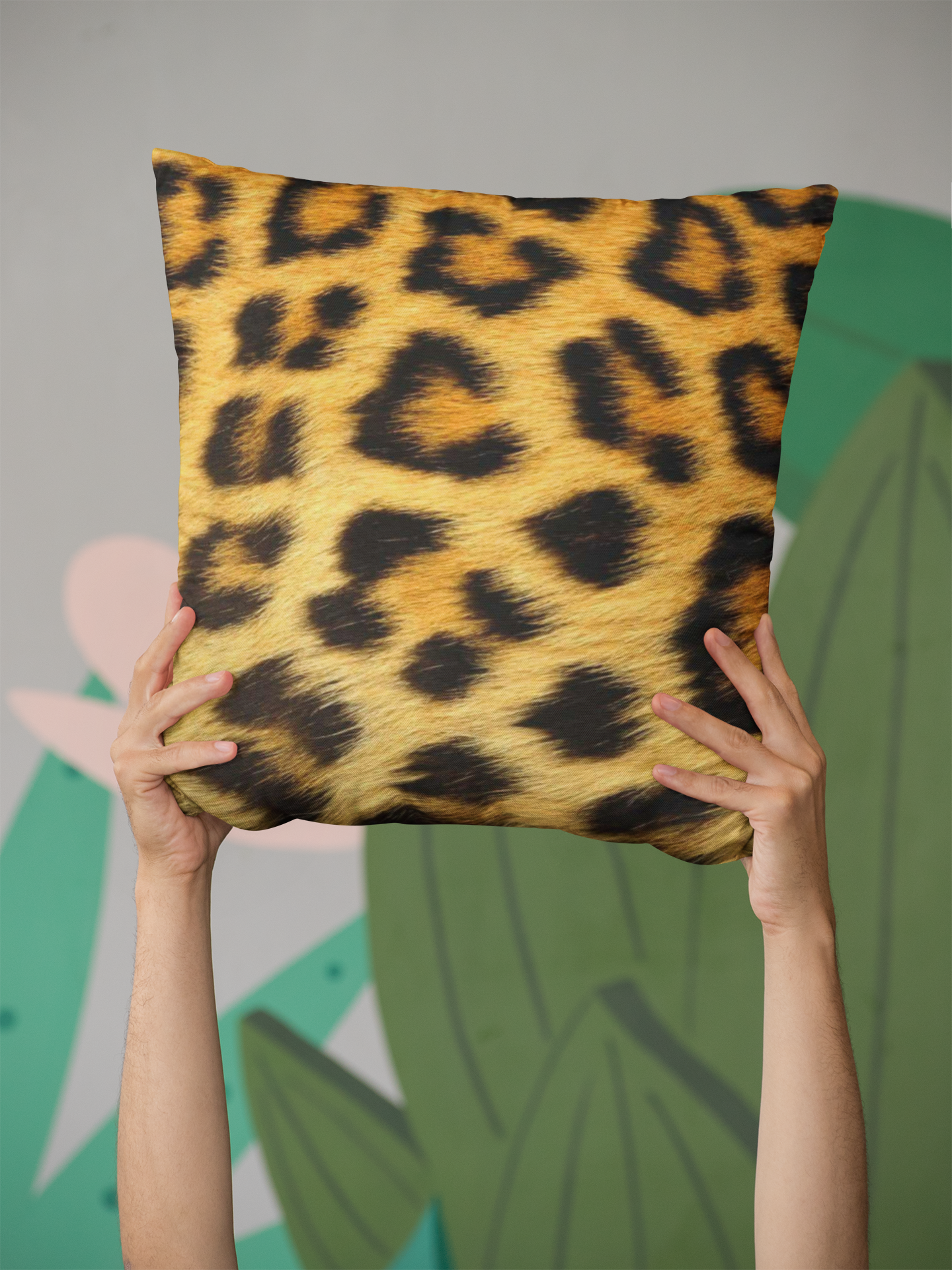 Leopard Print Pillow