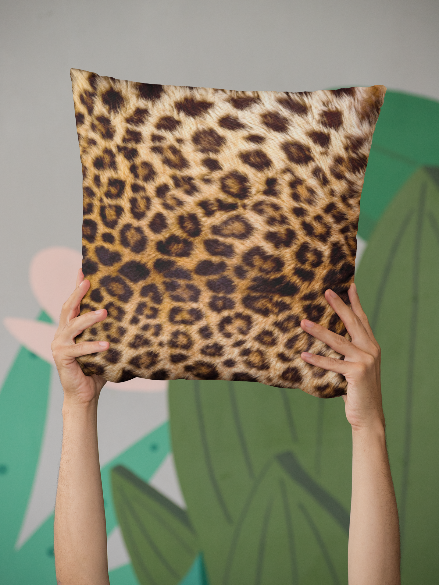 Leopard Print Pillow