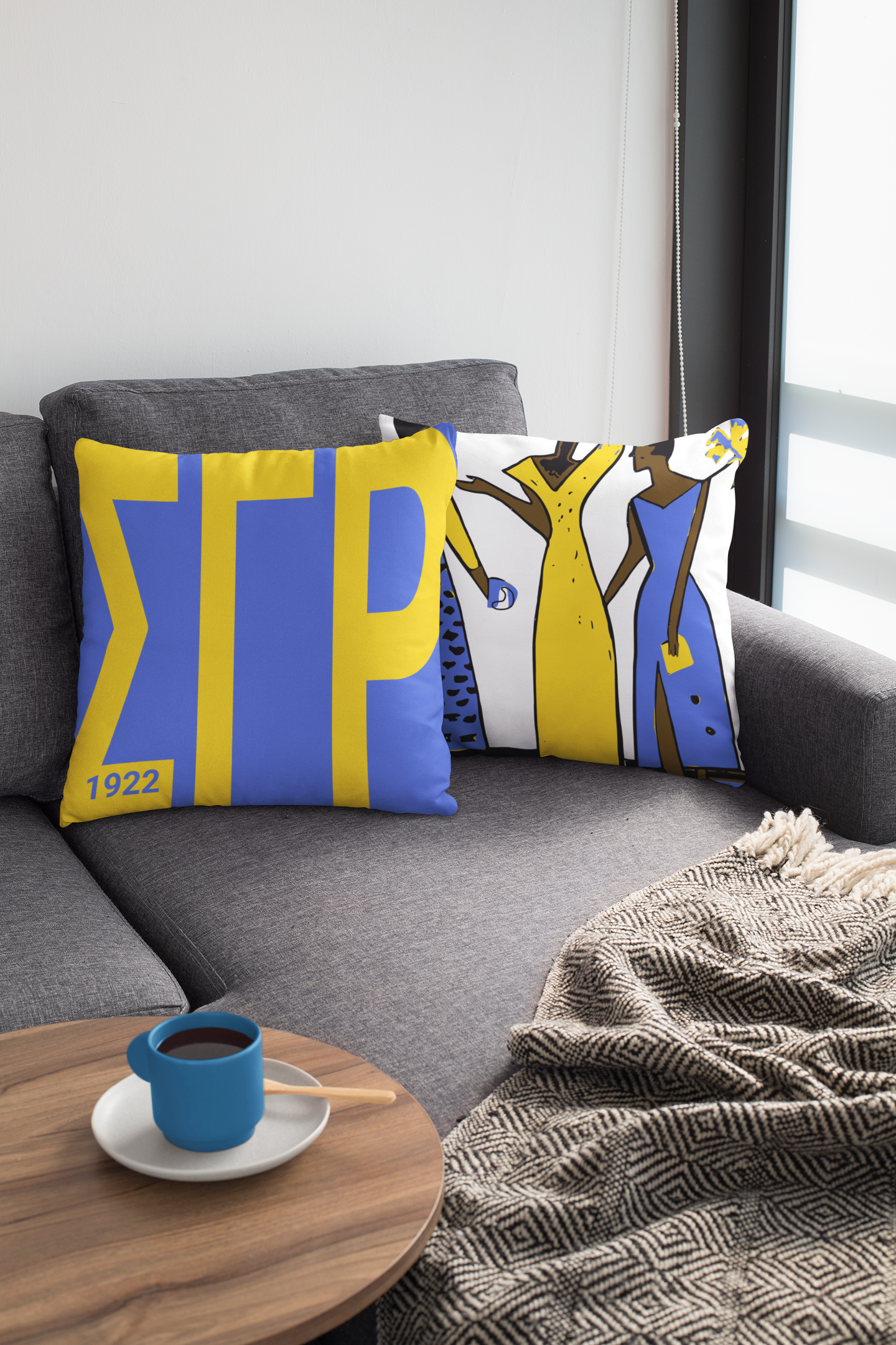 Sigma Gamma Rho Pillow