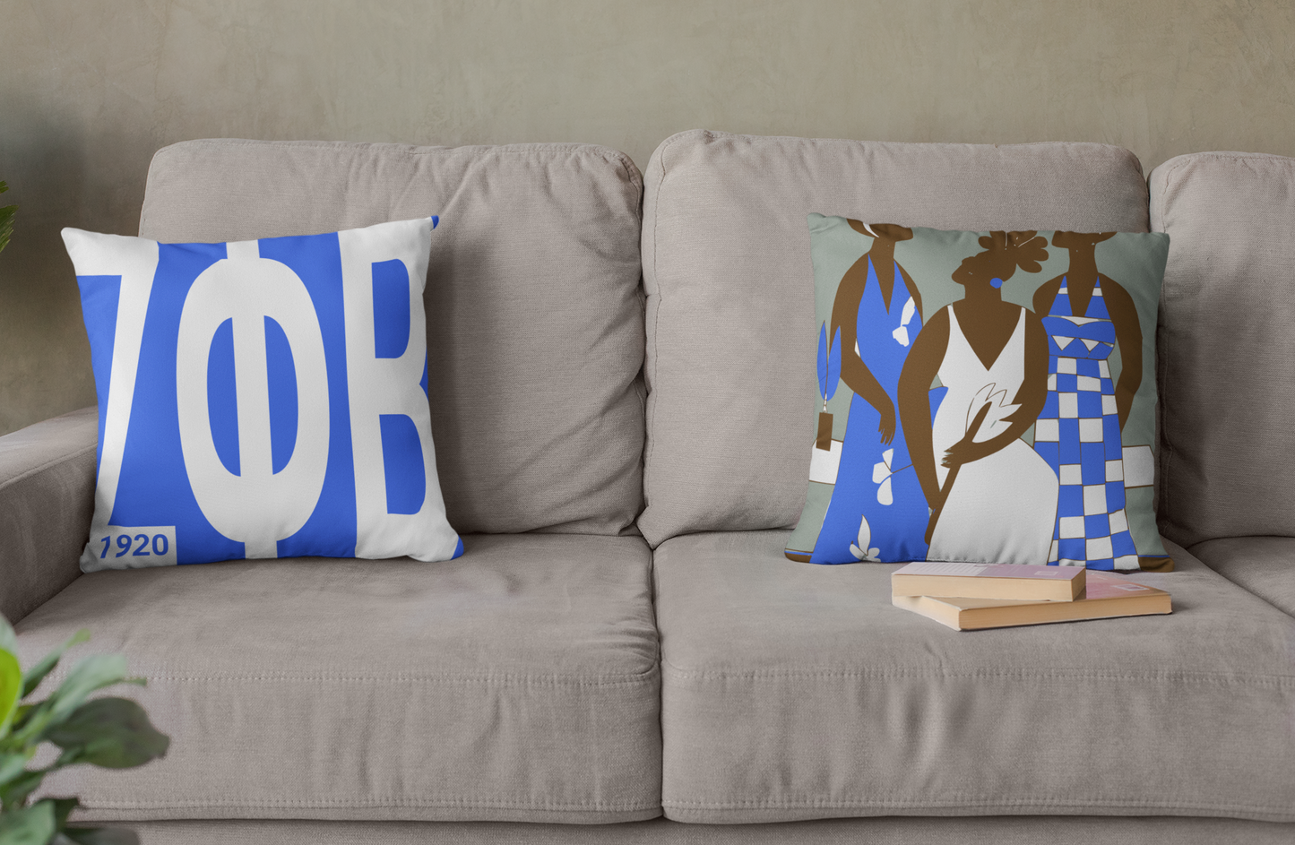 Zeta Phi Beta Pillow