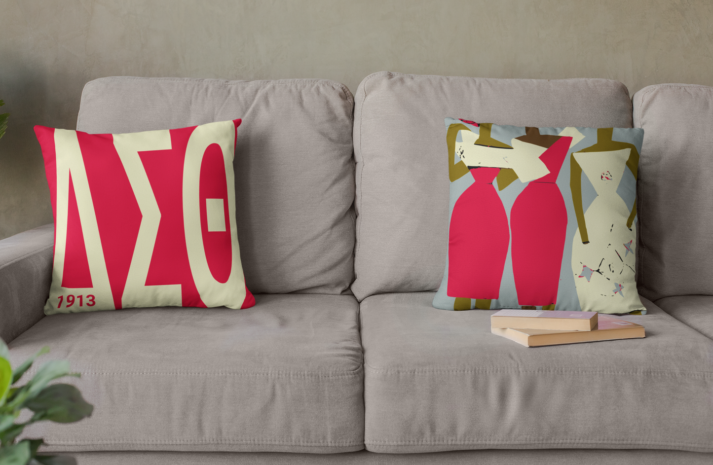 Delta Sigma Theta Pillow