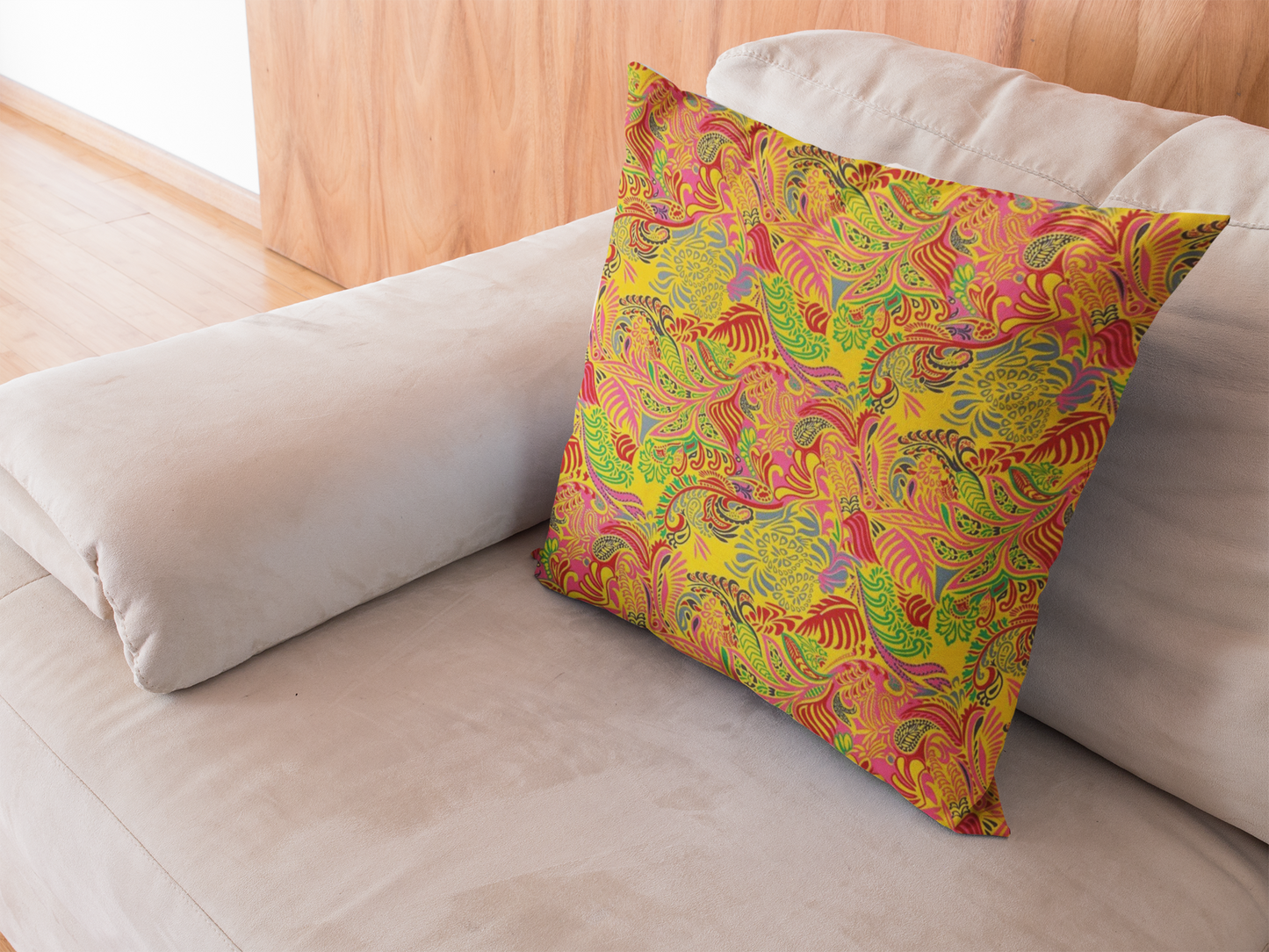African Print Pillow