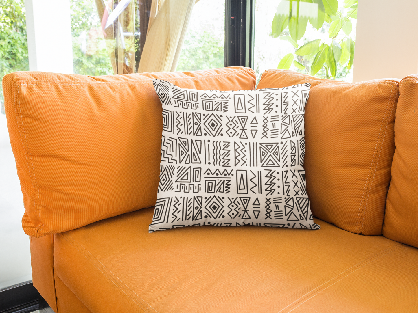 African Print Pillow