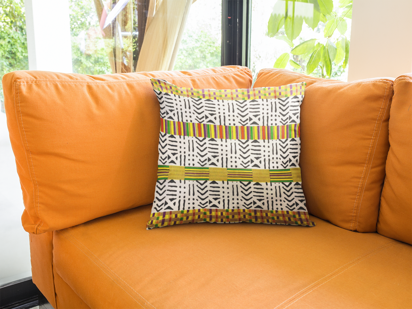African Print Pillow
