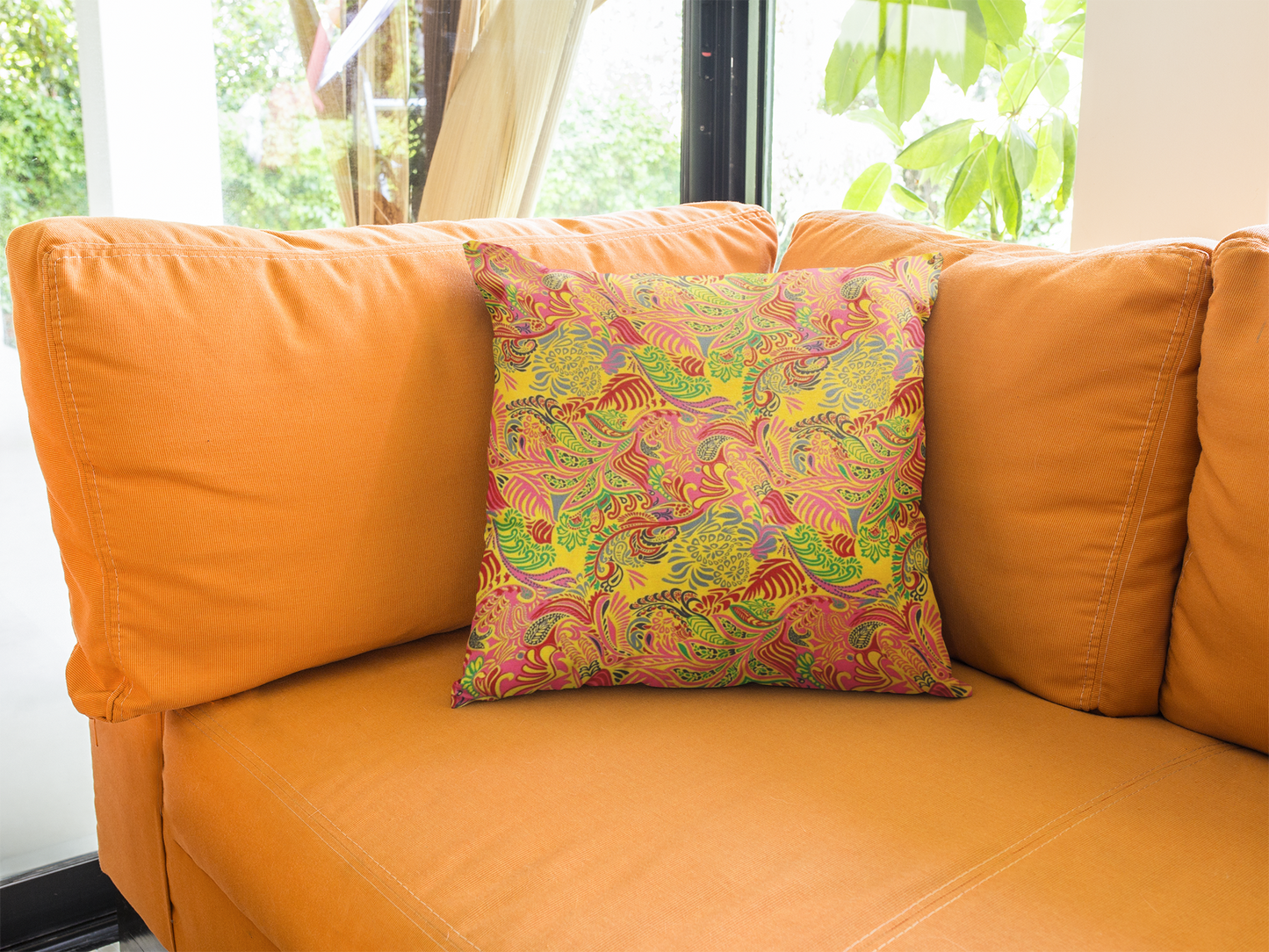African Print Pillow