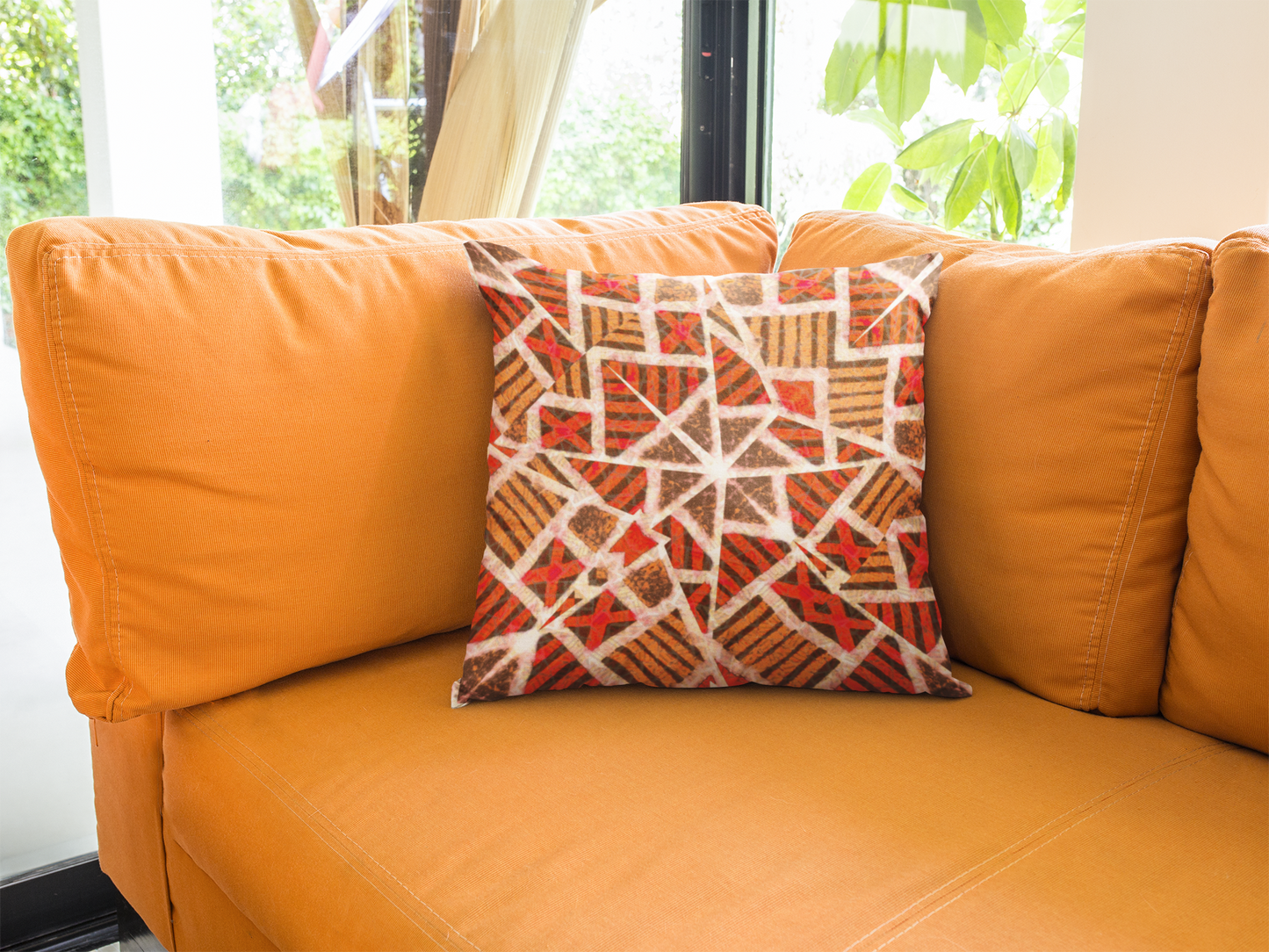 African Print Pillow