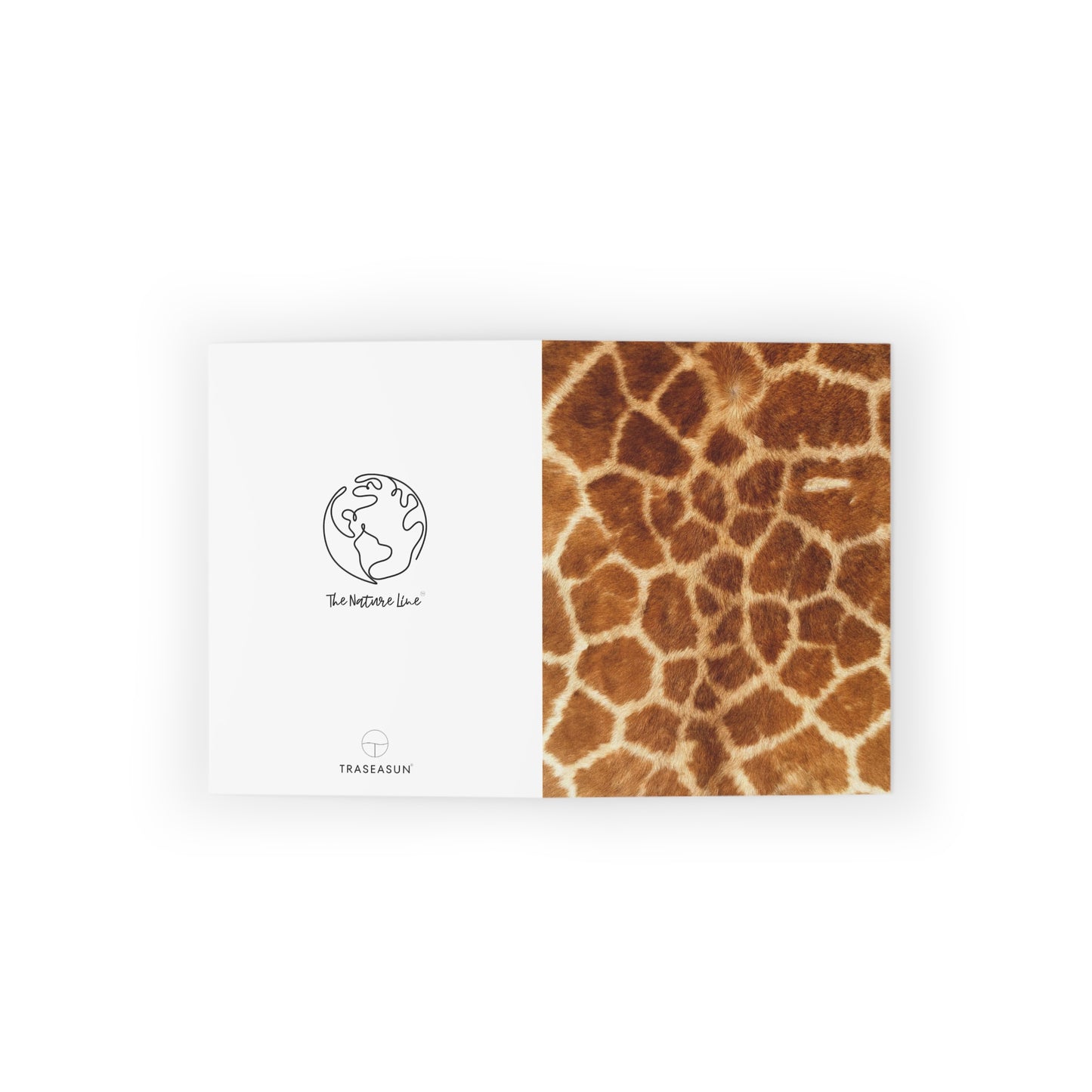 Giraffe Animal Print Greeting Cards