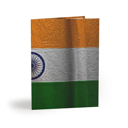 India Flag Greeting Cards