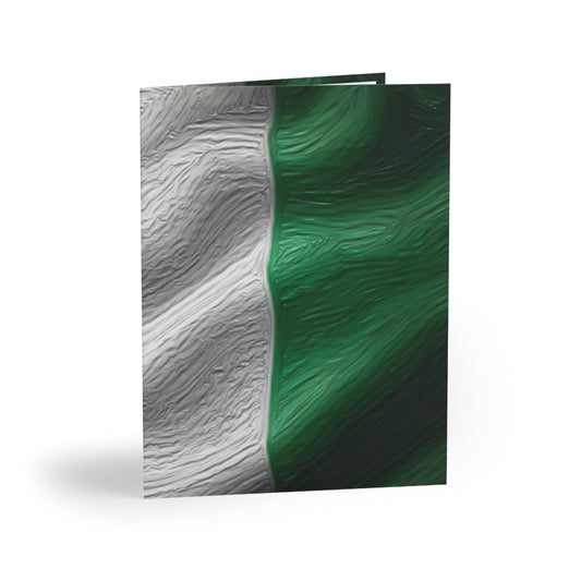 Nigeria Flag Greeting Cards