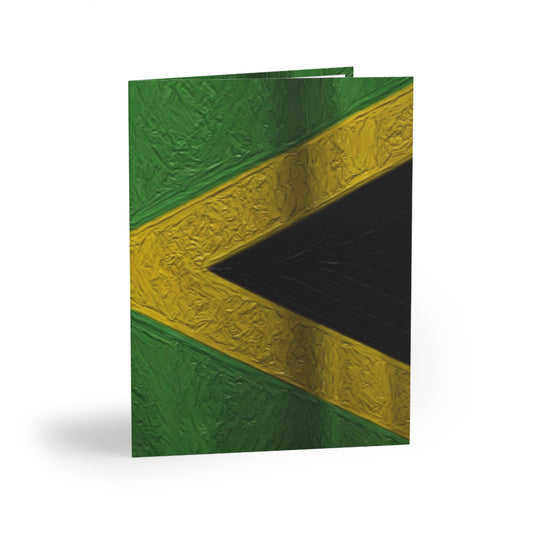 Jamaica Flag Greeting Cards