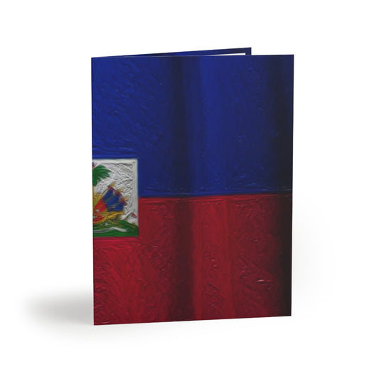 Haiti Flag Greeting Cards