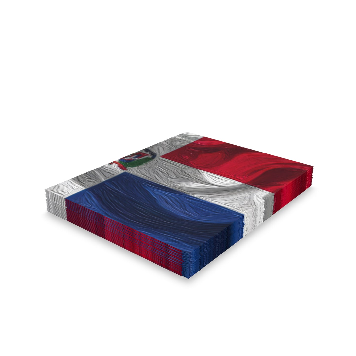 Dominican Republic Flag Greeting Cards