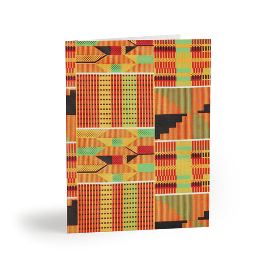 African Print Greeting Cards