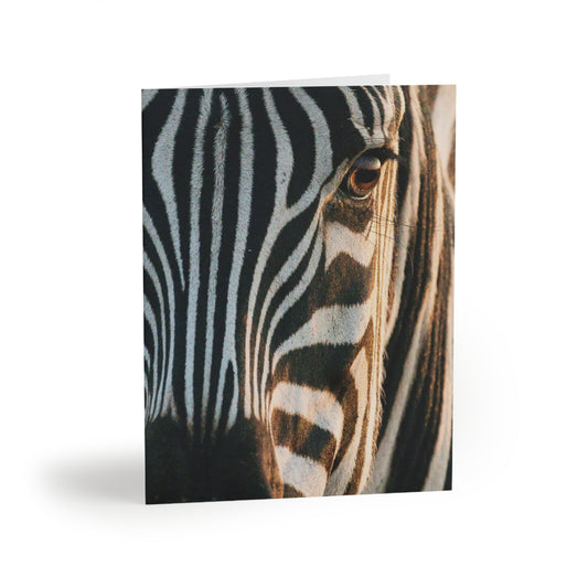 Zebra Animal Print Greeting Cards